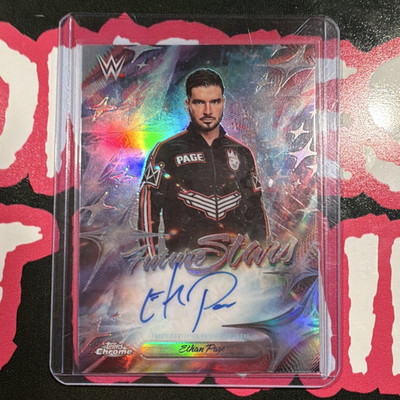 Topps 2026 Chrome WWE NXT Ethan Page Future Stars Autograph FSA-ETH