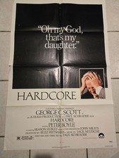 1979 film movie Hardcore poster folded George C Scott