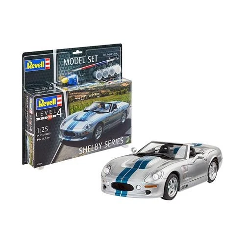 1:25 Revell  Set Shelby Series I Kit RV67039 Modellino - Immagine 2 di 2