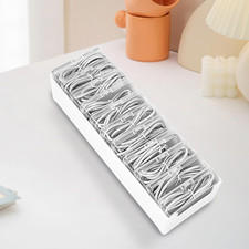 Cable Organizer Storage Box with 11 Small Containers, Desktop Wire Management Bo