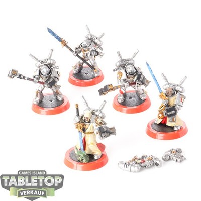 Grey Knights - 5 x Interceptor Squad - bemalt