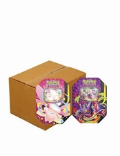 Pokemon Mega Moonlit Tin NOT Sealed Case 3 Tins Of Each Mega Gengar Clefable