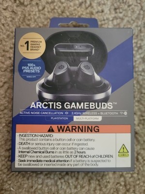 SteelSeries Arctis GameBuds True Wireless Noise Cancelling PS5 Black
