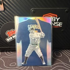 2025 Panini Crusade Numbers Insert Lou Gehrig New York Yankees #7