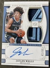 2024-25 National Treasures - Rookie Materials Autographs Dual Jaylen Wells /99!!