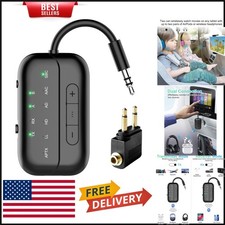 2-in-1 Bluetooth 5.4 Transmitter with AUX Adapter - Ideal for AirPods & TV Use