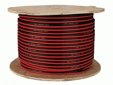 Metra Install Bay SWRB18500 Red/ Black Paired Speaker Wire 18 Gauge 500Ft New