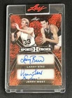 Larry Bird & Jerry West “The Logo” Inscription 1/1 Encased Dual Auto - 2026 Leaf