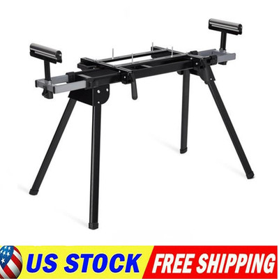  Portable Universal Miter Saw Stand Folding for Repeat Cutting Quick Release