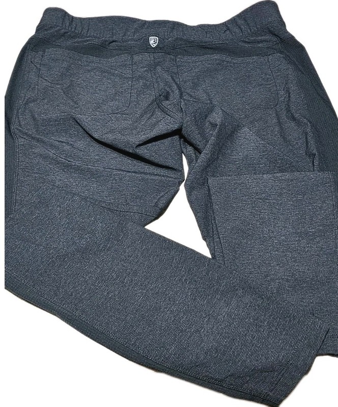 KUHL-Womens Hiking/Trail Jogger Pants, Charcoal Gray Nylon/Spdx-(M.Reg) New!