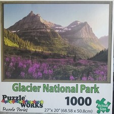 Glacier National Park 1000 Piece Puzzle