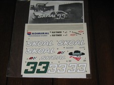Nascar 124 1993 33 Bandit Harry Gant Chevy Lumina Waterslide Decals New Nos Nib