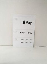 APPLE PAY decals stickers storefront window glass checkout register Vending