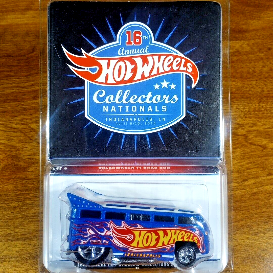 ミニカー Hot Wheels RLC VW Drag Bus Collectors Hot Wheels RLC 16th Collectors Nationals VW Volkswagen T1 Drag Bus