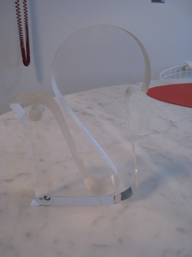 Vintage 1970s Guzzini Clear Lucite Squirrel Sculpture Figurine Silvio Russo - Picture 4 of 7