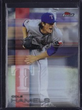 2016 TOPPS FINEST COLE HAMELS #23 RANGERS