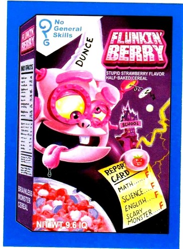 2017 Wacky Packages 50th Anniversary "COMPLETE YOUR SET" Blue Sticker -PICK ONE- - Picture 7 of 86
