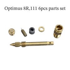 Optimus 8R 111 Estufa Husillo Aguja Pezón Juego de 6 piezas/Estufa de queroseno Primus