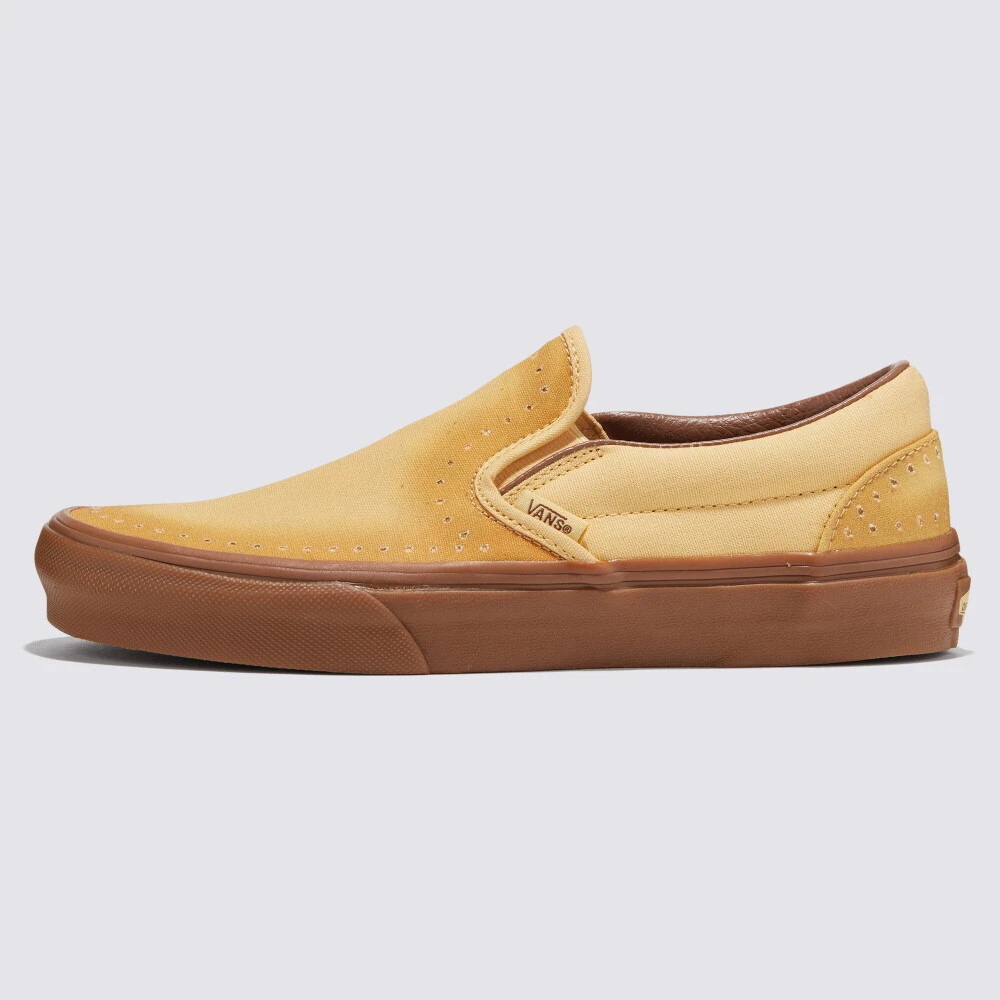 Vans classic 2024 slip on brown