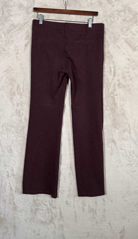 Betabrand женщин прямые штанины классическое платье брюки йога брюки средний красный - Изображение 4 из 4