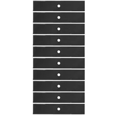 10PK Edger Blades 10" x 2" 1/8" Thick Fits Power Trim 200 and 300 Series
