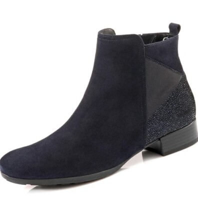 Gabor 72.716H Damen Stiefeletten Navy Wildleder Größe UK 8,5 REF C 594