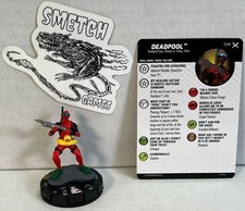 XMXS 048 Deadpool - Super Rare Figure - Marvel Heroclix - X-Men X of Swords