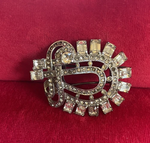 Vintage Sterling Silver Eisenberg Signed Brooch