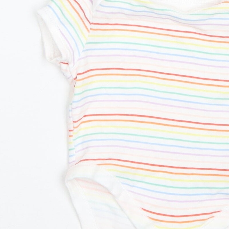 Primark Baby Cotton Blend T-Shirt Size 0-3 Months Round Ne image 9