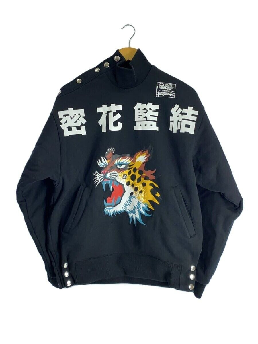 KENZO × Kansai Yamamoto Cotton Black All-Over Print Jacket S KENZO × Kansai Yamamoto Cotton Black All-Over Print Jacket S
