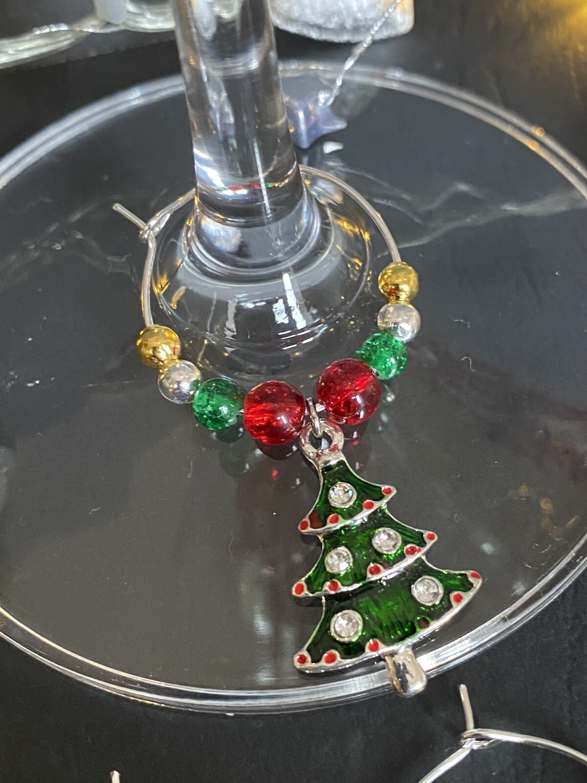 Large Party Set Of 23 Luxury Christmas Wine Glass Charms eBay