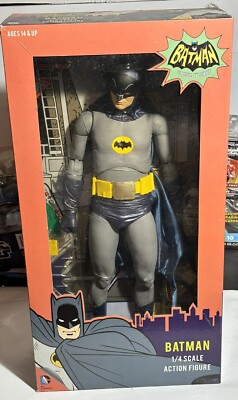 NECA Batman 1966 Classic TV Series Batman 1:4 Scale Figures NIB | eBay