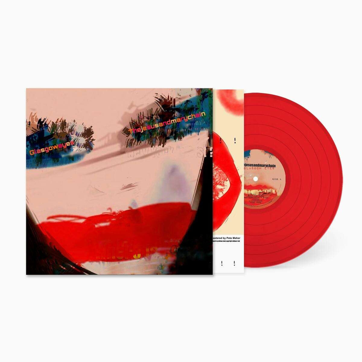 Glasgow Eyes [LP 140G, Single Sleeve, Printed Inner, Clear Red Vinyl] (Vinyl)