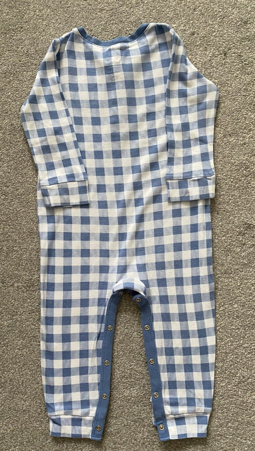 Baby Gap Footless One-Piece Blue marl, Size 18-24 months - RRP £20 image 3