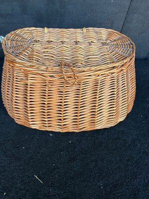 Fly Fishing Stripping Basket Flisdtry Wicker Basket Fishing Creel