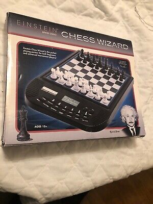 EXCALIBUR CHESS WIZARD ELECTRONIC MAGNETIC CHESS SET ~ TESTED ~  755482911534