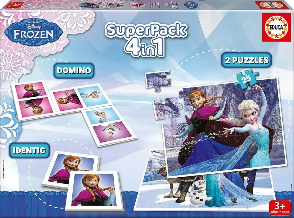 GW4358 Lernspiel - Superpack Frozen-Eiskönigin - Bild 1 von 1