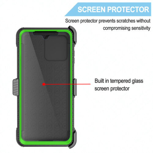 For Moto G Stylus/Power/G 5G 2024 Case +Screen Protector Holster Belt Clip Cover - Picture 18 of 18