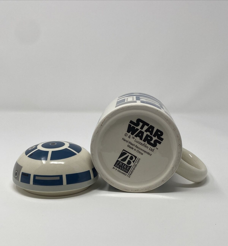 Star Wars R2D2 Ceramic Cup Mug Zrike Brands LucasFilm Unused - Picture 5 of 6