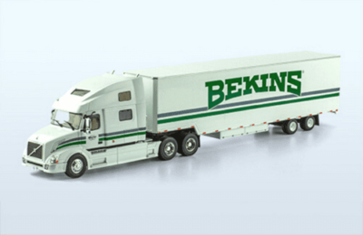 VOLVO VNL 730 bekins 1/43 ALTAya Semi-remorque camion américain