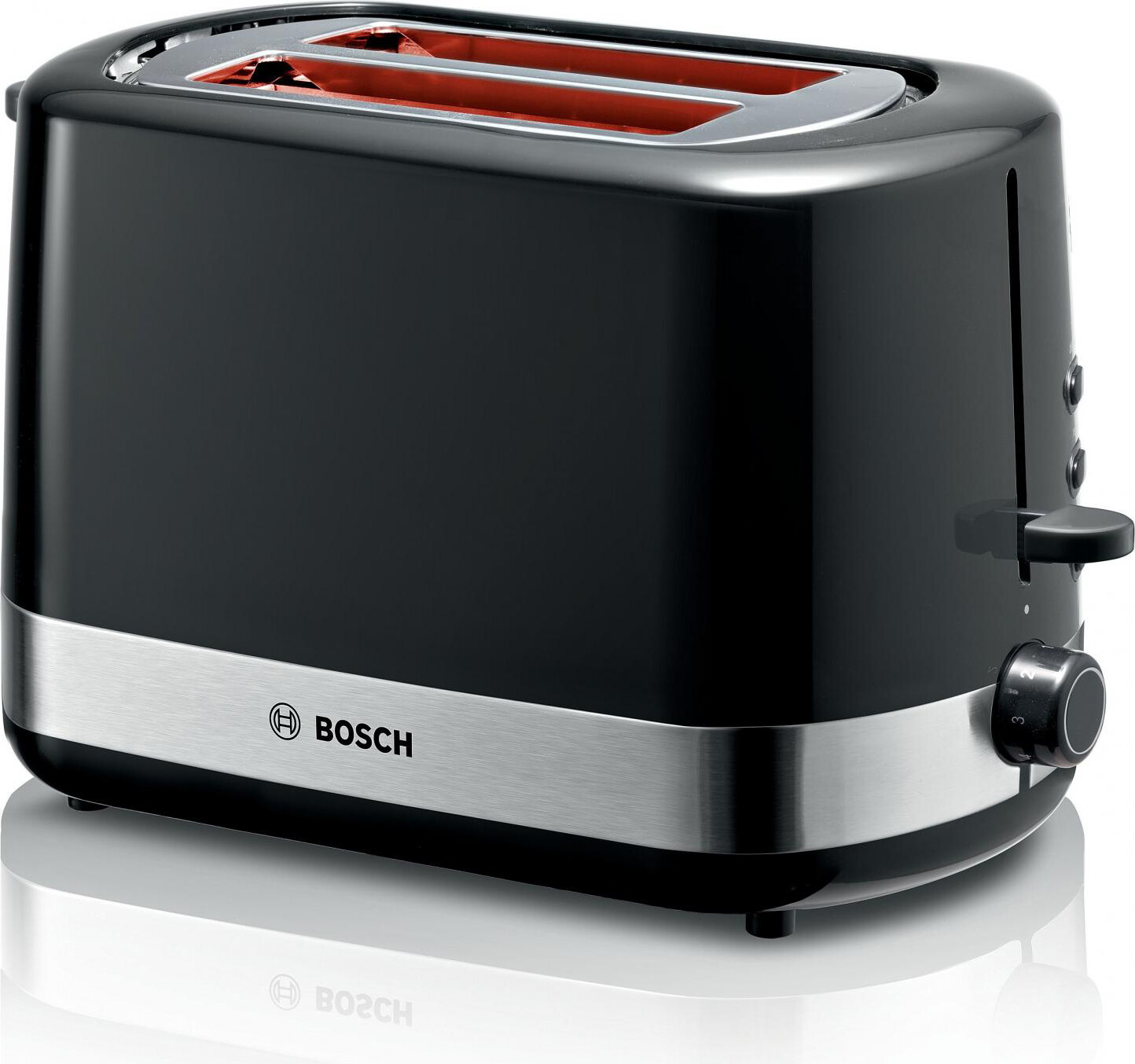 Bosch TAT6A513 Tostapane 2 Fette 800W Nero Inox - Offerta Bosch Online