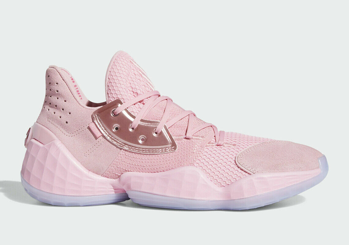 libertad valor Completamente seco Adidas James Harden Vol. 4 Basketball F97188 Pink Lemonade Shoes Gym Size  13 | eBay