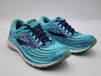 Brooks Glycerin 15 Running Shoes Womens Blue Athletic Lace - Main Image