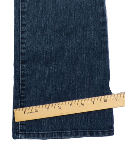 LEI Ashley Lowrise Size 5 Slim Boot Jeans Junior Regular Dark Wash Denim - Picture 8 of 10