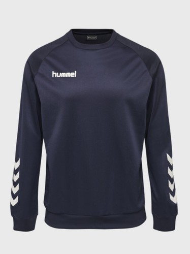 Sudadera Hummel Promo Poli Para Hombre Azul Marino Talla Grande Nueva Con Etiquetas/Fútbol - Imagen 2 de 6