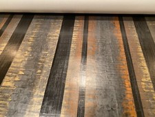 9YD ASSEMBLAGE Holly Hunt LAMINA Custom Colorway Artisanal Wallpaper $3400Retail