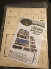 The Broken Token Wondrous Fleet Organizer 7 Wonders ORG096 Wood