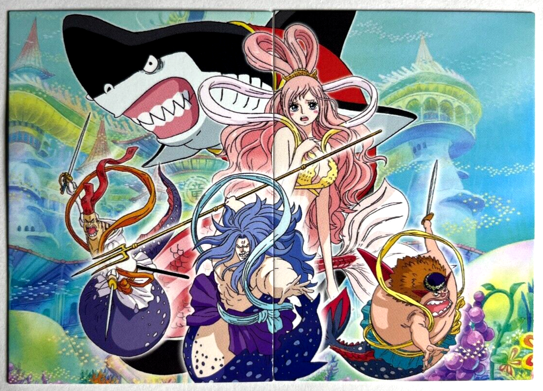 2022 ONE PIECE Epic Journey Panini Card #163-164 SHIRAHOSHI FAMILY