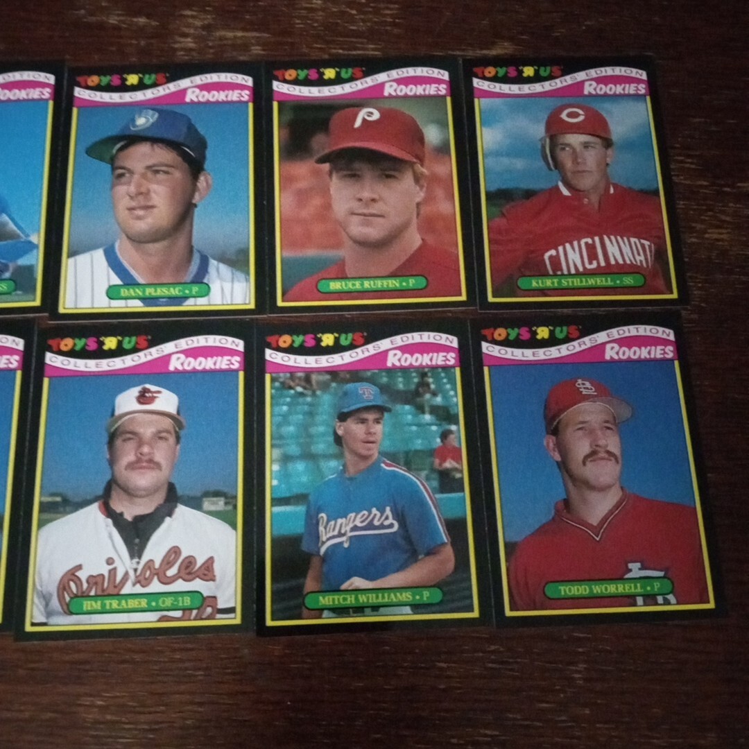 1987 TOPPS Toys "R" Us BASEBALL ROOKIES 33 CARD SET eBay