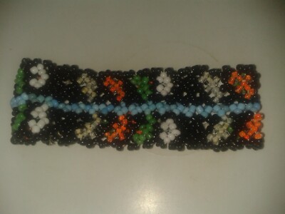 Miniatur Perlen Boho Style Muster Stretch Armband. (A27)